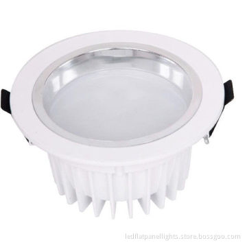 400lm Led Recessed Downlights Fixture With 5700-6300k Pure White For Interior